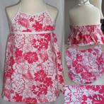 SALE* Gymboree jurk + broekje roze/wit maat 50/56 *NieuW* a, Kinderen en Baby's, Babykleding | Maat 50, Nieuw, Jurkje of Rokje