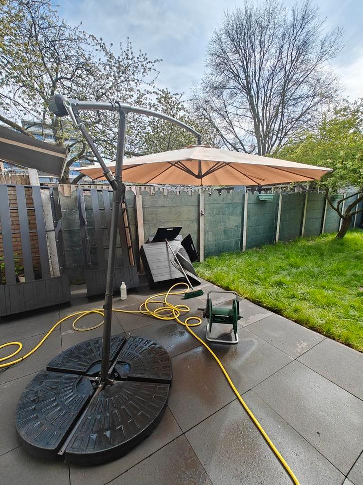 Tuinmeubelen, Tuin en Terras, Parasols, Zo goed als nieuw, Ophalen
