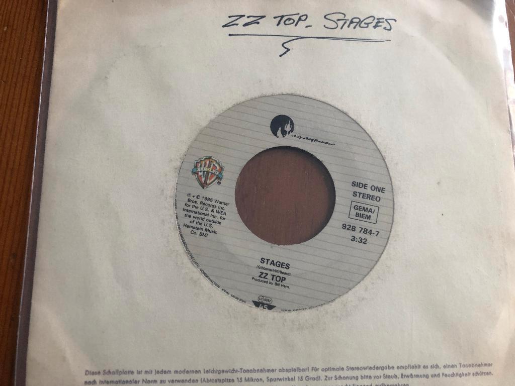 ZZ TOP  STAGES   1985, Cd's en Dvd's, Vinyl Singles, Ophalen of Verzenden, Zo goed als nieuw, Pop
