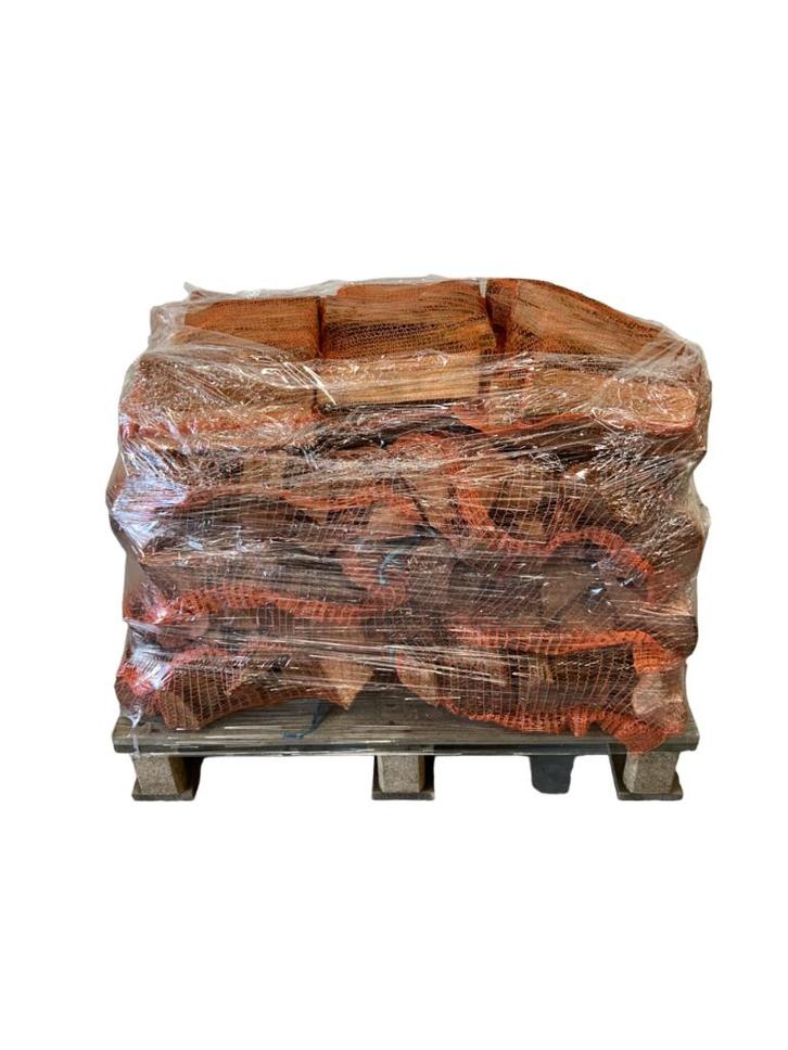 15 zakken Essen haardhout op pallet | Haardhout op pallet, Tuin en Terras, Haardhout, Blokken, Overige houtsoorten, Minder dan 3 m³