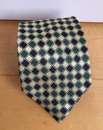 Zijden das van Alveare 100% zijde - blauw groen, Kleding | Heren, Stropdassen, Ophalen of Verzenden, Met patroon, Alveare, Gedragen