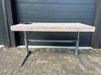 Stoer en robuust deze steigerhouten bureaus, Ophalen, In hoogte verstelbaar, Gebruikt, Stabureau