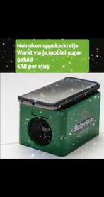 Heineken speakerkratje, Ophalen of Verzenden, Zo goed als nieuw, Heineken
