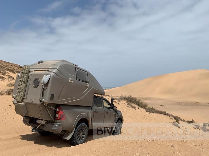 Nieuw! pick-up Afzetunit - camperunit GEOCAMPER, Caravans en Kamperen, Campers, Particulier, tot en met 4, Ophalen