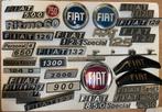 FIAT emblemen allerlei metaal en kunststof, Ophalen of Verzenden, Gebruikt, Auto's