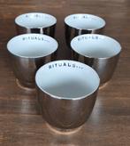 5 Rituals tea cups, Huis en Inrichting, Keuken | Servies, Ophalen of Verzenden, Gebruikt, Overige stijlen, Kop(pen) en/of Schotel(s)