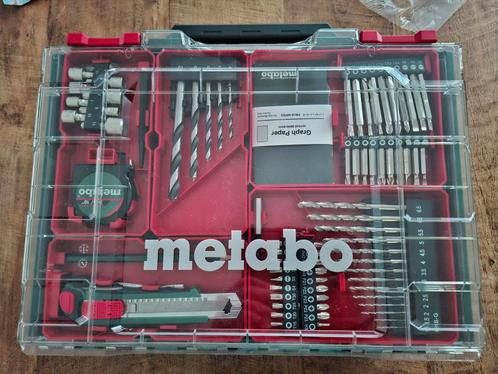 Metabo 18V accuboormachine BS18 incl. 2 accu's 2.0Ah + lader, Doe-het-zelf en Verbouw, Gereedschap | Boormachines, Nieuw, Boor- en Schroefmachine