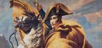 Prachtig kunstwerk Napoleon op doek., Antiek en Kunst, Curiosa en Brocante, Ophalen of Verzenden