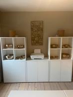 3 witte Eket kastjes van Ikea, Ophalen, Zo goed als nieuw