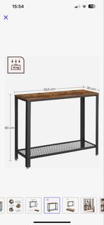 Nieuwe Haltafel / Wandtafel - Ongebruikt in Verpakking, Ophalen, 100 tot 150 cm, Nieuw, Metaal