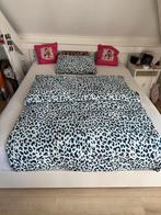 Wit Ikea bed Nordli en matras 160x200 met opbergruimte, Ophalen, Wit, Tweepersoons, Zo goed als nieuw