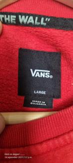 Rode Vans Trui - Maat L, Ophalen of Verzenden, Zo goed als nieuw