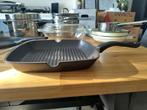 Vierkante grillpan, Ophalen, Zo goed als nieuw, Aluminium, Koekenpan of Braadpan