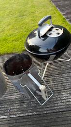 Weber smokey Joe met orginele fast starter, Tuin en Terras, Ophalen, Zo goed als nieuw
