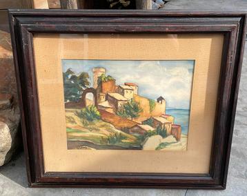 Antiek schilderij G.Gerardy beschikbaar voor biedingen