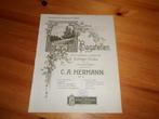 C. A. Hermann, Muziek en Instrumenten, Bladmuziek, Gebruikt, Ophalen of Verzenden, Artiest of Componist, Piano