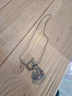 Antiek parfumflesje met edelstenen, Ophalen of Verzenden