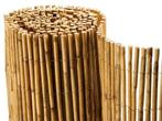Bamboematten tuinscherm bamboe ruw 200x500cm, Tuin en Terras, Tuinschermen, Nieuw, 200 cm of meer, Ophalen of Verzenden, Hout