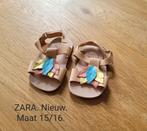 Zara sandalen. Maat 15/16, Nieuw, Schoentjes, Meisje, Ophalen of Verzenden