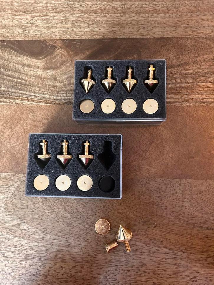 Visaton 5170 Spikes Set - 4 Stuks - 2 sets, Audio, Tv en Foto, Luidsprekers, Nieuw, Overige typen, 120 watt of meer, Overige merken