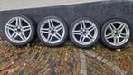 Winterset velgen 5 x 112 mercedes benz c-klasse, audi, ATS,, Auto-onderdelen, Banden en Velgen, Ophalen, 18 inch, Winterbanden