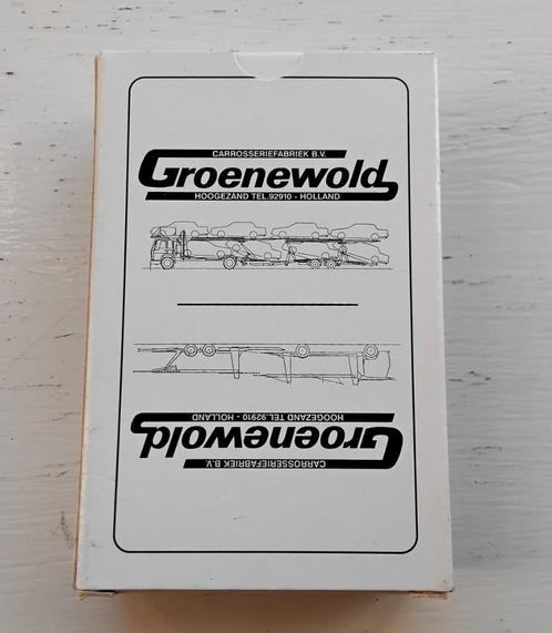 Pak speelkaarten met reclame: carrosseriefabriek Groenewold, Verzamelen, Speelkaarten, Jokers en Kwartetten, Nieuw, Speelkaart(en)