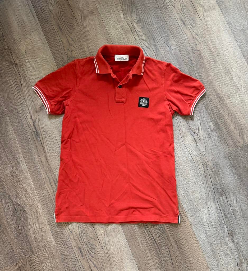 Stone Island polo, Ophalen of Verzenden, Zo goed als nieuw, Stone Island, Shirt of Longsleeve