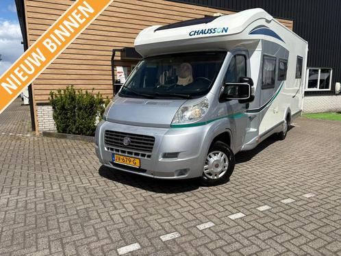 prachtige Chausson Welcome 79 EB met Queensbed en garage, Caravans en Kamperen, Campers, Bedrijf, Half-integraal, tot en met 2