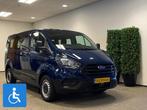 Ford Transit Custom L1H1 Rolstoelbus, Auto's, Stof, Zwart, 4 cilinders, Met garantie (alle)