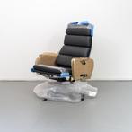 1x Vitra Eames EA 222 SoftPad Loungechair Zwart-Chroom Nieuw, Minder dan 75 cm, Nieuw, Ophalen of Verzenden, Metaal