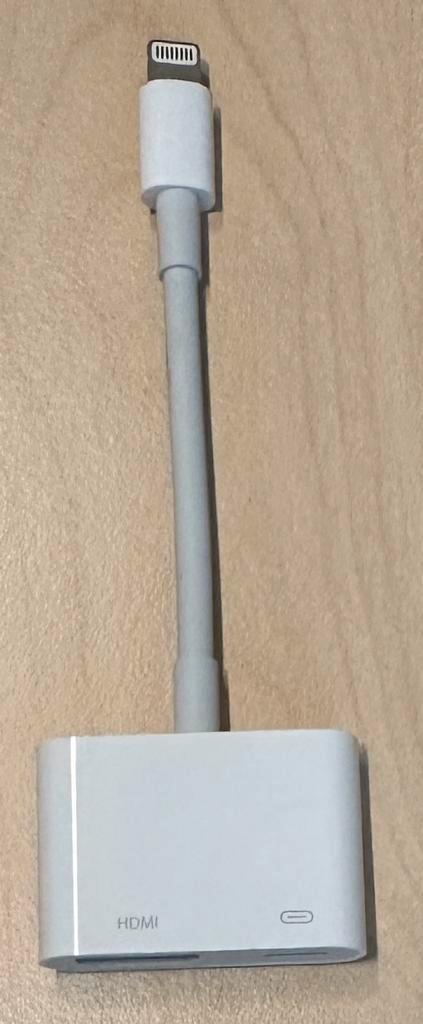 Originele Apple Lightning Digital AV Adapter (model A1438), Computers en Software, Pc- en Netwerkkabels, Zo goed als nieuw, Ophalen of Verzenden