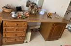 Houten bureau, Ophalen, Gebruikt, Bureau