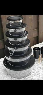 Nieuwe clear set van tupperware +gratis verzending, Ophalen of Verzenden, Nieuw, Overige typen