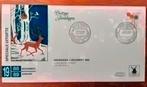 FDC W73 Prettige feestdagen 1988 NL onbeschreven De Molen, Ophalen of Verzenden, Nederland
