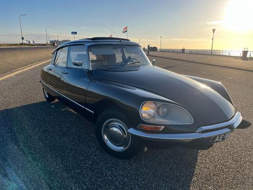 Citroën ID 1971 Zwart, Auto's, Citroën, Particulier, DS, LPG, Sedan, Handgeschakeld, Geïmporteerd, Zwart, Beige, Stof, Voorwielaandrijving