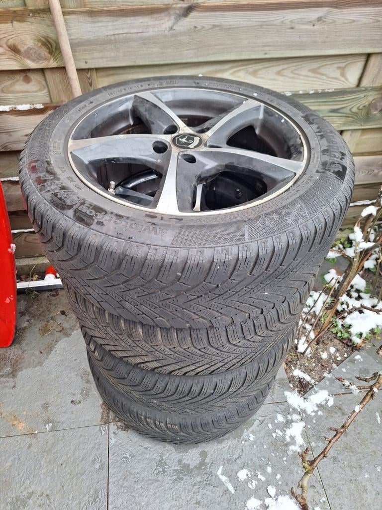 Banden 16 inch continental v40, Ophalen