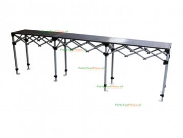 Lille scharniertafel 286x40,5 cm – Inklapbaar & sterk beschikbaar voor biedingen