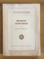 Spraakkunst van het Banggais, Boeken, Ophalen of Verzenden, Gelezen, J.D. van den Bergh
