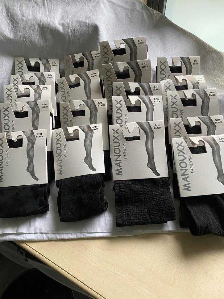 Partij zwarte panty's L/XL & S/M, Kleding | Dames, Leggings, Maillots en Panty's, Nieuw, Panty, Overige maten, Zwart, Ophalen of Verzenden