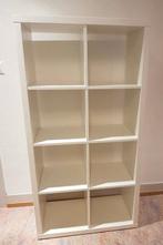 Ikea Kallax vakkenkast wit (2x4 vakken), Ophalen, Gebruikt