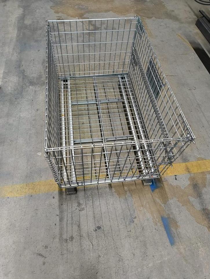 Inklapbare Gaascontainer ca. 1200x800x700 mm., Doe-het-zelf en Verbouw, Kratten en Dozen, Krat, 100 cm of meer, 50 cm of meer