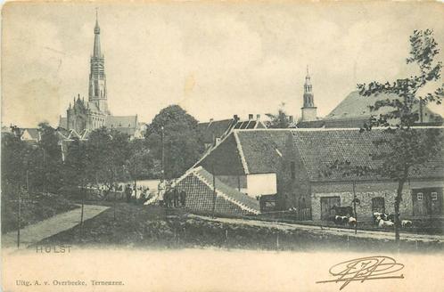(388-281-023) Hulst, Verzamelen, Ansichtkaarten | Nederland, Zeeland, Verzenden