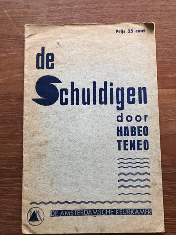 1934 NSB Amsterrdamsche Keurkamer. Habeo Teneo: De beschikbaar voor biedingen