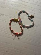 Armbanden Set met Bedels, Nieuw, Ophalen of Verzenden, Elastiek, Roze