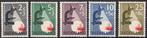 Nederland 1955 - NVPH 661-665 - kankerbestrijding, Postzegels en Munten, Na 1940, Ophalen of Verzenden