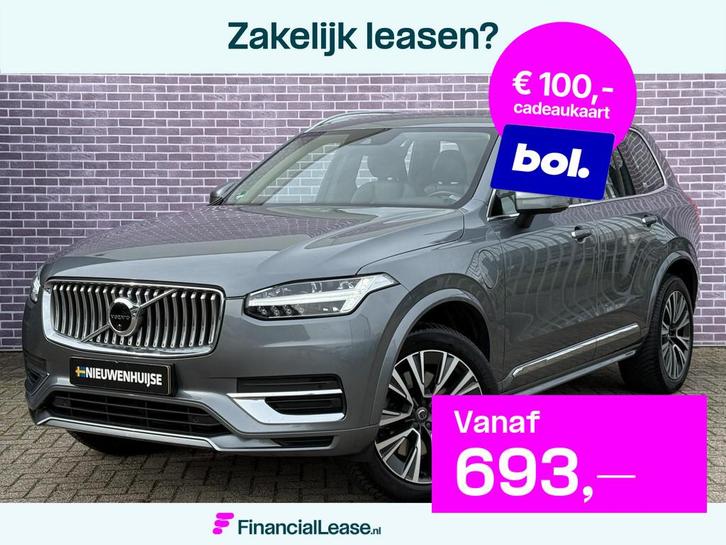 Volvo XC90 2.0 T8 Twin Engine AWD Inscription | Blis | Adapt, Auto's, Volvo, Bedrijf, Lease, Financial lease, XC90, 360° camera