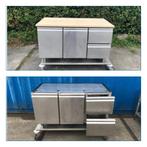 Buitenkeuken RVS werkbank unit +2 deurs & 2 lades, Ophalen, Gebruikt, Gas