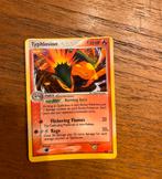 Typhlosion Pokémon kaart - Zeldzaam!, Ophalen of Verzenden, Gebruikt, Losse kaart