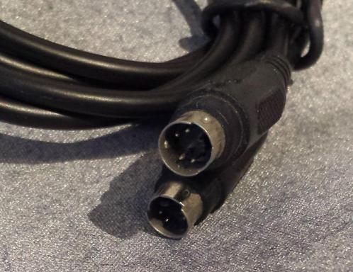 4 polig mini-din kabel [4728]  [AuAcKa], Audio, Tv en Foto, Audiokabels en Televisiekabels, Gebruikt, Componentkabel, Minder dan 2 meter