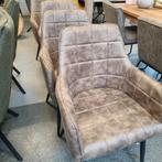 Eetkamerstoelen Rosa microvezel, Overige kleuren, Nieuw, Vier, Modern